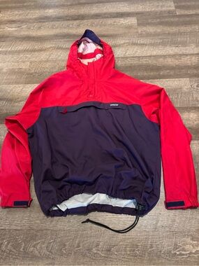 Patagonia Vintage 90s Pneumatic Pullover Anorak Windbreaker Jacket